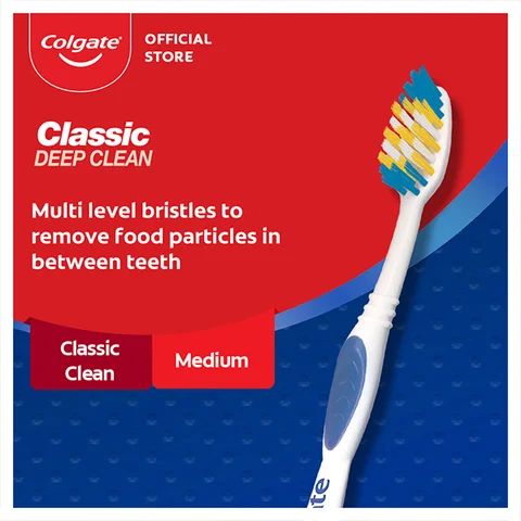 COLGATE MEDIUM CLASSIC PLUS TOOTHBRUSH